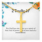 2 Timothy 1 7 Necklace 2 Timothy 1_7 Gift Bible Verse Jewelry