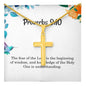 Proverbs 9 10 Necklace Proverbs 9_10 Gift Bible Verse Jewelry