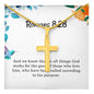 Romans 8 28 Necklace Romans 8_28 Gift Bible Verse Jewelry