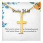 Psalm 34 18 Necklace Psalm 34_18 Gift Bible Verse Jewelry The Lord is close to the brokenhearted and saves those who are crushed in spirit