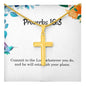 Proverbs 16 3 Necklace Proverbs 16_3 Gift Bible Verse Jewelry Commit to the Lord whatever you do and he will establish your plans
