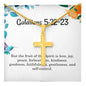 Galatians 5 22 23 Necklace Galatians 5_22 23 Gift Bible Verse Jewelry