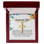 Zephaniah 3 17 Necklace Zephaniah 3_17 Gift Bible Verse Jewelry