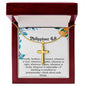 Philippians 4 8 Necklace Philippians 4_8 Gift Bible Verse Jewelry
