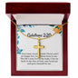 Galatians 2 20 Necklace Galatians 2_20 Gift Bible Verse Jewelry