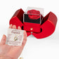 Para Mi Hermosa Esposa Collar – Regalo de Aniversario o Cumpleaños, Collar de Corazón con Mensaje de Amor de Esposo a Esposa