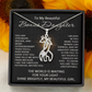 To My Beautiful Bonus Daughter Necklace from Stepmom Stepdad for Christmas Birthday Gift for Stepdaughter Step daughter Step-Daughter