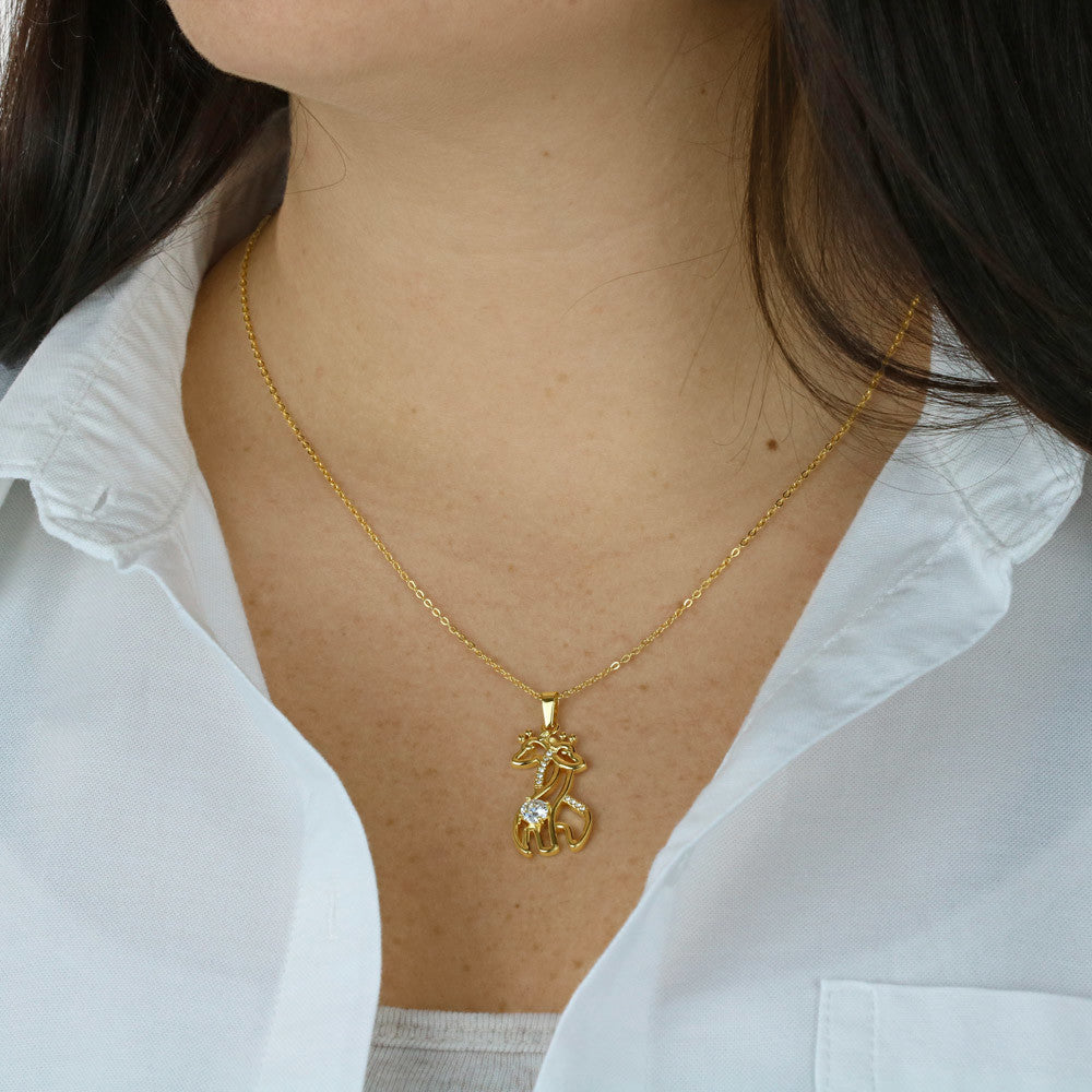 To My Mommy from Unborn Baby Necklace