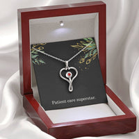 Load image into Gallery viewer, Patient Care Superstar Nurse Necklace Nurse Christmas Gift Nurse Appreciation Gift Nursing Gift
