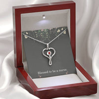 Load image into Gallery viewer, Blessed To Be A Nurse Nurse Necklace Nurse Christmas Gift Nurse Appreciation Gift Nursing Gift

