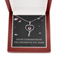 Nurse Necklace Nurse Christmas Gift for Nurse Appreciation Gift HeartScope Necklace for Her Stethoscope Necklace Nursing Team Gift Never Underestimate The Difference You Make