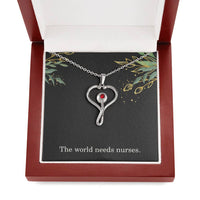 Load image into Gallery viewer, The World Needs Nurses Nurse Necklace Nurse Christmas Gift Nurse Appreciation Gift Nursing Gift
