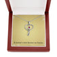 Nurse Necklace Nurse Christmas Gift Nurse Appreciation Gift Nursing Gift A Nurse's Care Knows No Limits