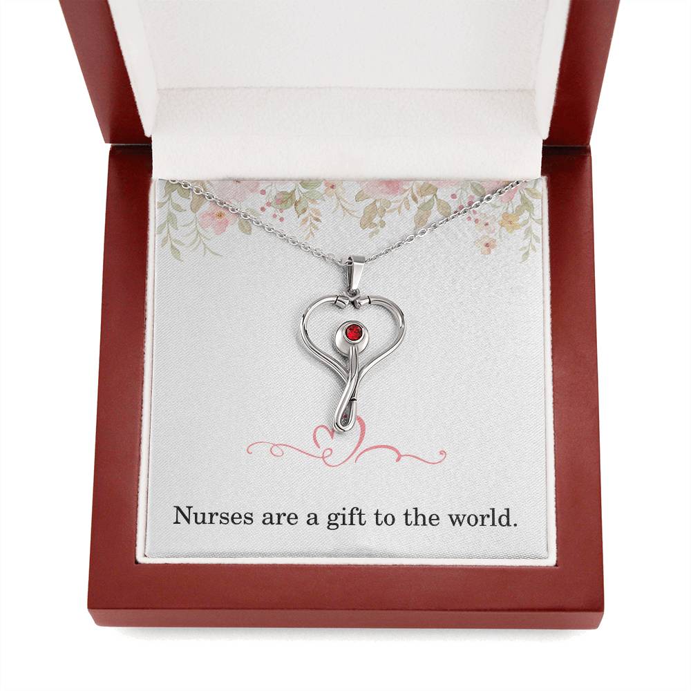 Nurse Necklace Nurse Christmas Gift Nurse Appreciation Gift Nursing Gift Nurses Are A Gift To The World