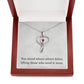 Nurse Necklace Nurse Christmas Gift Nurse Appreciation Gift Nursing Gift You Stand Where Others Falter Lifting Those Who Need It Most