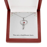 Load image into Gallery viewer, You Are A Healthcare Hero Nurse Necklace Nurse Christmas Gift Nurse Appreciation Gift Nursing Gift
