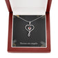 Nurses Are Angels Nurse Necklace Nurse Christmas Gift Nurse Appreciation Gift Nursing Gift