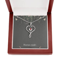 Load image into Gallery viewer, Nurses Rock Nurse Necklace Nurse Christmas Gift Nurse Appreciation Gift Nursing Gift
