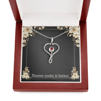 Load image into Gallery viewer, Nurses Make It Better Nurse Necklace Nurse Christmas Gift Nurse Appreciation Gift Nursing Gift
