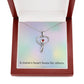 Nurse Necklace Nurse Christmas Gift Nurse Appreciation Gift Nursing Gift A Nurse's Heart Beats For Others