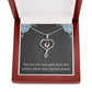 Nurse Necklace Nurse Christmas Gift Nurse Appreciation Gift Nursing Gift You Are The Strength That Lifts Others When They Cannot Stand