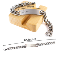 Load image into Gallery viewer, Fuck Islet Cell Tumors Cancer Bracelet Cuban Link Stainless Steel Bracelet – view 2
