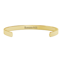 Load image into Gallery viewer, Romans 8 31 Bracelet - if God Is for Us Who Can Be Against Us
