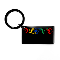 Load image into Gallery viewer, I Love Someone With Autism Keychain – front view
