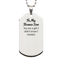 Load image into Gallery viewer, Bonus Son Christmas Gifts - You are a gift I didnt know I needed – front view
