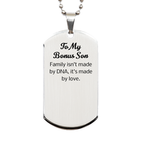 Load image into Gallery viewer, Bonus Son Gift - Family isnt made by DNA its made by love – front view
