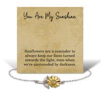 Load image into Gallery viewer, Sunshine Gifts for Women – Encouragement Bracelet for Tough Times or Selfcare – front view
