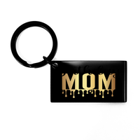 Load image into Gallery viewer, Birthday Mom Keychain – front view
