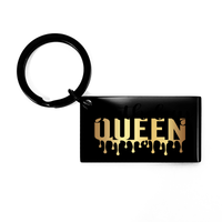 Load image into Gallery viewer, Birthday Queen Keychain – front view
