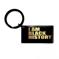 Load image into Gallery viewer, I Am Black History Keychain – front view
