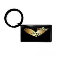 Load image into Gallery viewer, Love My Queen Keychain – front view
