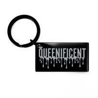 Load image into Gallery viewer, Queenificent Drip Keychain – front view
