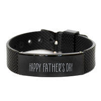 Load image into Gallery viewer, Dad Bracelet from Daughter, Happy Fathers Day Bracelet, Fathers Day Bracelet, Christmas Gift for Dad – front view
