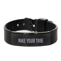 Load image into Gallery viewer, Make your tribe Bracelet,  Bracelet for Him – front view

