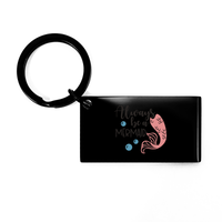 Load image into Gallery viewer, Always Be A Mermaid Keychain – front view
