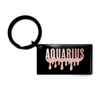Load image into Gallery viewer, Aquarius Drip Keychain – front view
