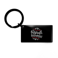 Load image into Gallery viewer, Baseball Mama Ball Shape Keychain – front view
