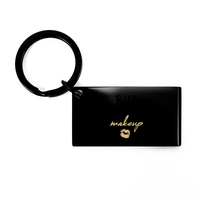 Load image into Gallery viewer, But First Makeup Keychain – front view
