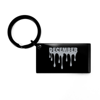 Load image into Gallery viewer, December Keychain – front view
