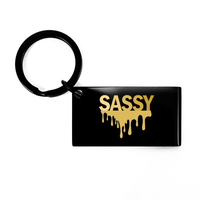 Load image into Gallery viewer, Sassy Drip Keychain – front view
