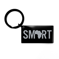 Load image into Gallery viewer, Smart Africa Keychain – front view
