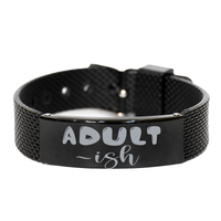 Load image into Gallery viewer, Adult-Ish Bracelet for Best Friend Adult Jewelry for Him – front view
