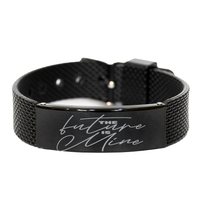 Load image into Gallery viewer, The Future Is Mine Bracelet Mantra Bracelet – front view
