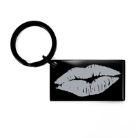 Load image into Gallery viewer, Lips Keychain – front view
