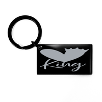 Load image into Gallery viewer, Love My King Keychain – front view
