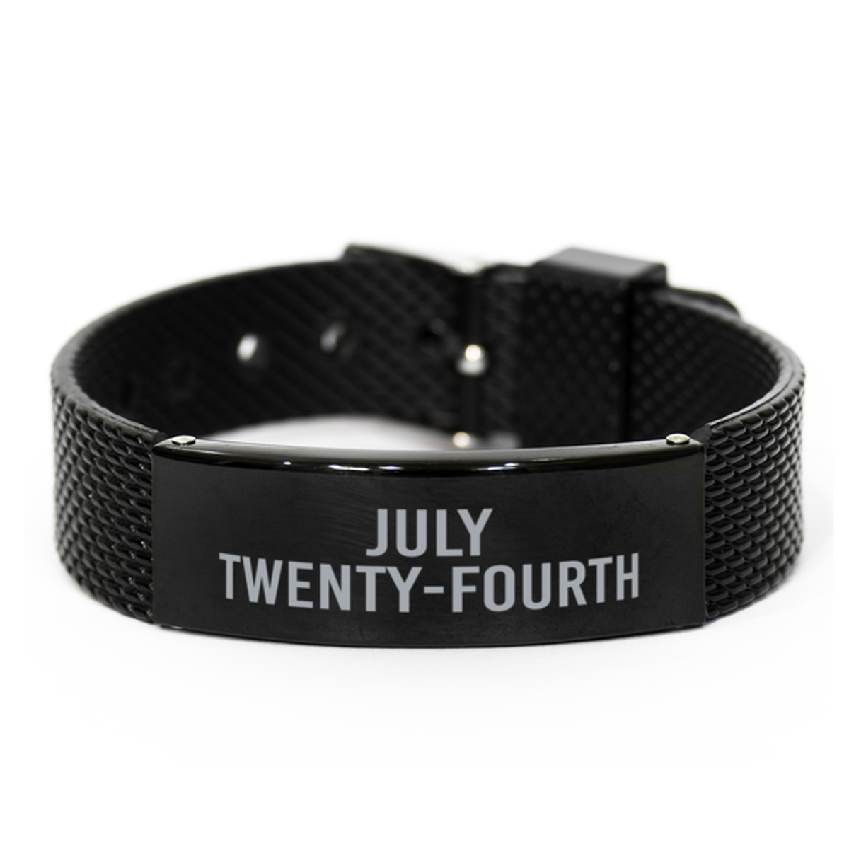 July Twenty Fourth Bracelet Birthday Birth Date Wedding Anniversary Date for Men Women Him Her July 24 Jewelry